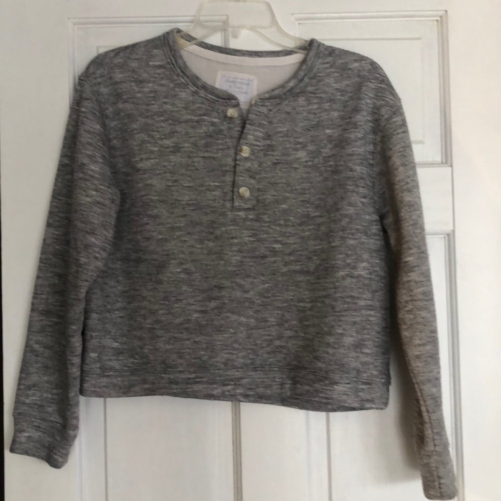 Cropped sweatshirt